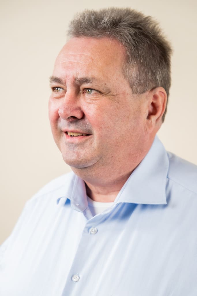 Portrait of Paul Meijburg, second-generation director at Vomatec